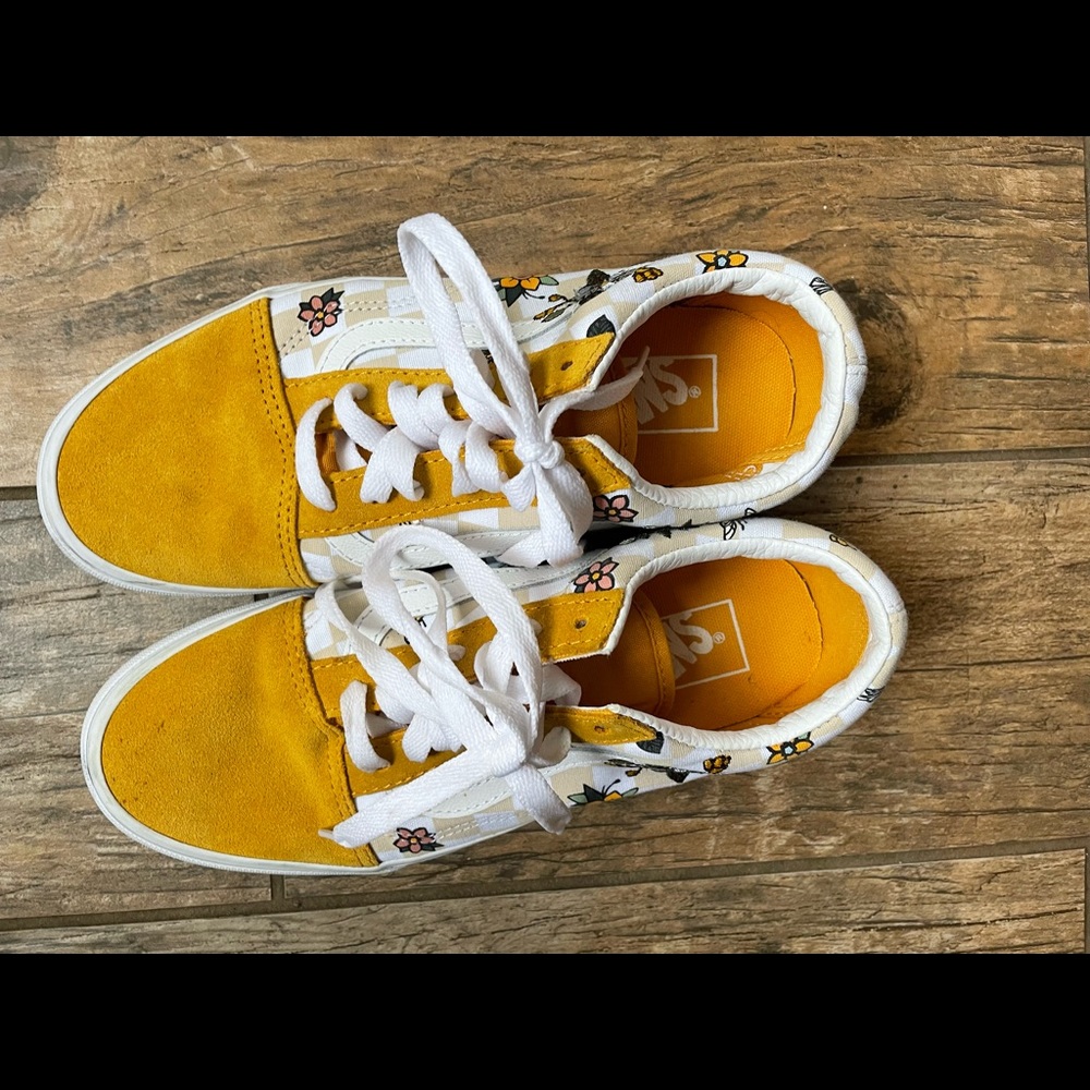 Yellow Traditional Old Skool Vans